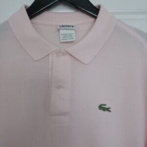 Lacoste mens classic pique polo